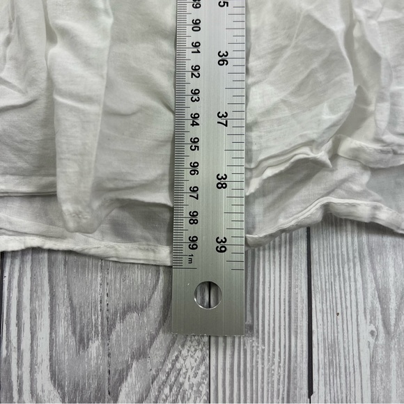 Zara Basic Ladies Skirt White Small Long Maxi Cotton Lined Flared High Rise VGC - Picture 6 of 13